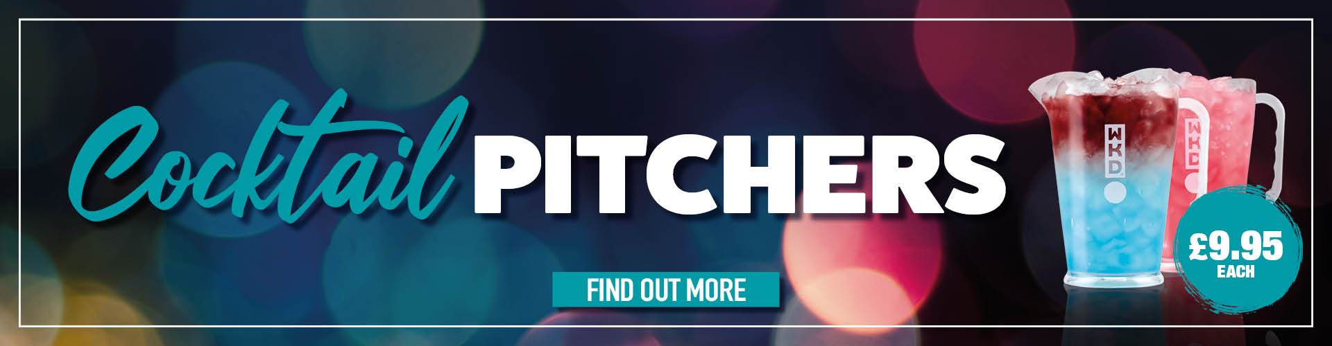 WKD Pitcher offers at your local Craft Union Pub